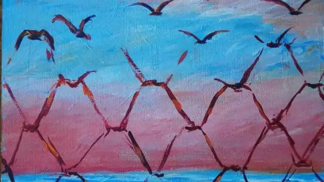 fence birds